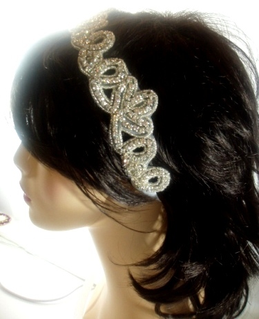 rhinestone headband