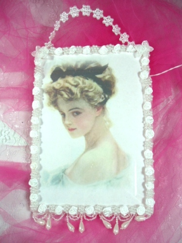 0124F  Bridal 5 x 7 Picture Frame