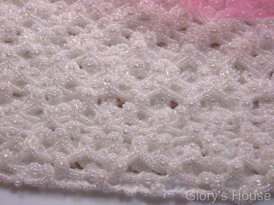 T9510   Crystal AB Zig Zag Beaded Trim