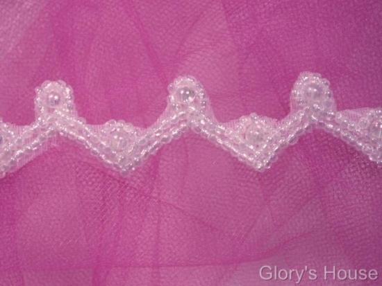 T9510   Crystal AB Zig Zag Beaded Trim