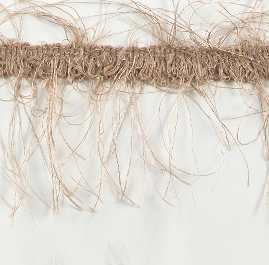 E1785  Beige Eyelash Gimp Fringe Trim