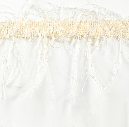E1785  Ivory Eyelash Gimp Fringe Trim