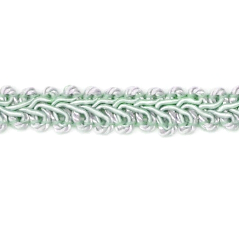 E1901  Seafoam Green Gimp Sewing Upholstery Trim 1/2"