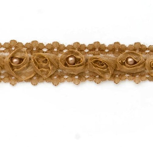 E4444  CoCo Pearl Lace Wedding Bridal Sewing Trim 1"