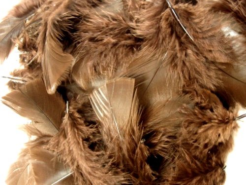 MR001 Package of Brown Feathers 14 grams