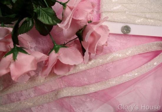 T9509   Crystal AB Designer Beaded Sewing Trim 3/4"