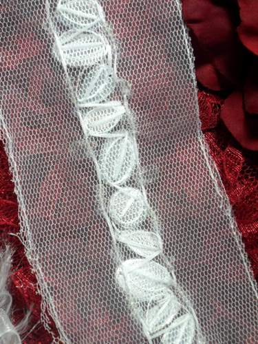 XR101 Reduced Crystal Clear Rhinestone Jewel Beaded Trim 1"