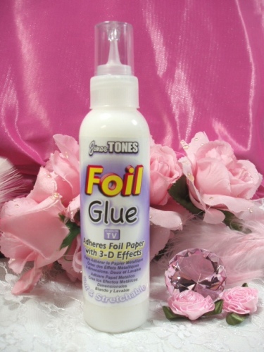 Jones Tones Foil Glue for Crafts 4 oz.