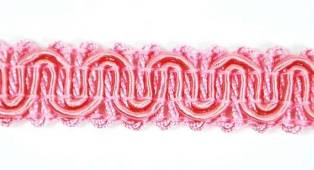 E6152  Pink Gimp Sewing Upholstery Trim 1/2"