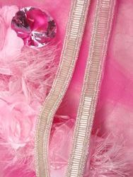 T8757 Silver Beaded Trim 5/8"