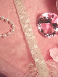 T8869  Crystal AB Beaded Trim .75"