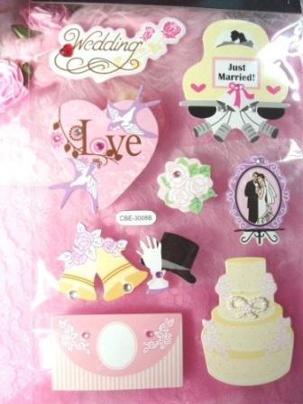 DS2  Bridal Wedding Scrapbook Embellishments