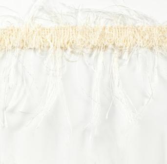 E1785  Ivory Eyelash Gimp Fringe Trim