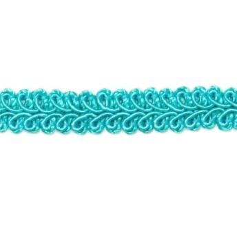E1901  Turquoise Teal Gimp Sewing Upholstery Trim 1/2"