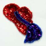 Ladies Hat Sequin Beaded Applique  E5841