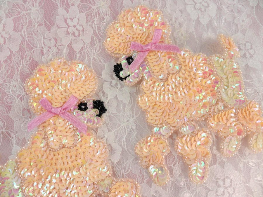 poodle appliques