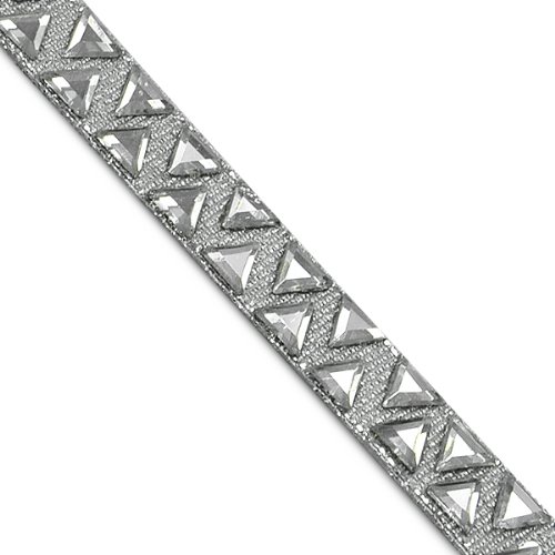 E7009 Crystal Diamond Hot Fix Rhinestone Banding Trim 3/8\