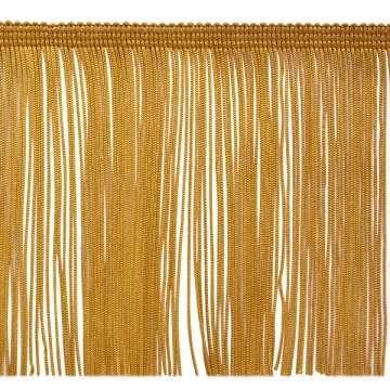 DecoPro Frangia Chainette 5 Cm X 12,5 Metri – Oro – Passamaneria Per Abbigliamento, Costumi, Tende E Decorazione Fai Da Te