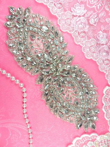 DH2 Crystal Rhinestone Design Applique 8.5\