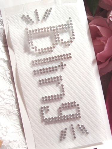 DS6  Bling Iron On Applique 6