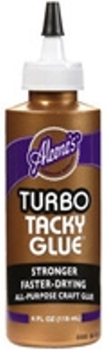Aleene's Turbo Tacky All Purpose Applique Glue 4 oz.