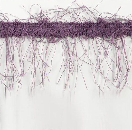 E1785  Plum Eyelash Gimp Fringe Trim