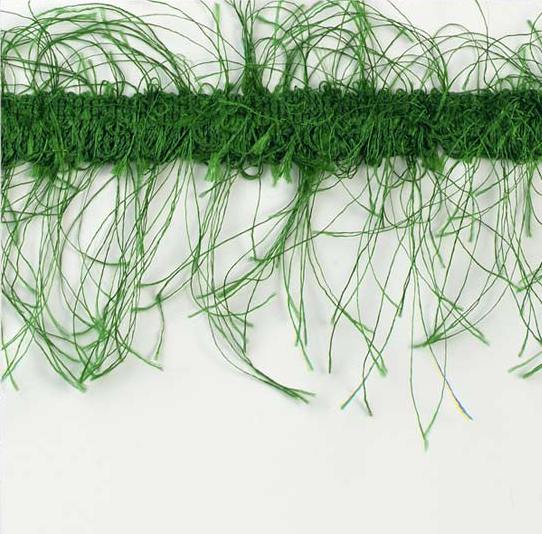 E1785  Kelly Green Eyelash Gimp Fringe Trim