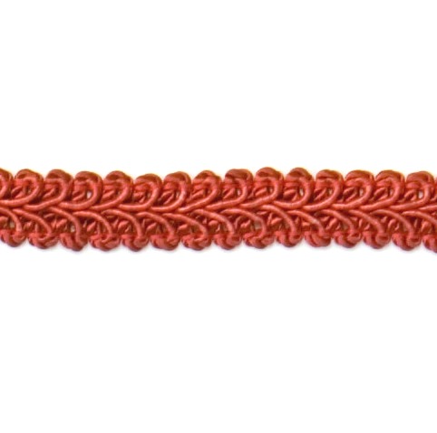 E1901  Cranberry Gimp Sewing Upholstery Trim 1/2