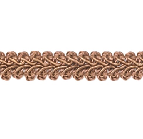 E1901  CoCo Brown Gimp Sewing Upholstery Trim 1/2