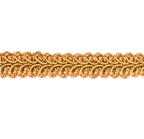 E1901  Gold Gimp Sewing Upholstery Trim 1/2