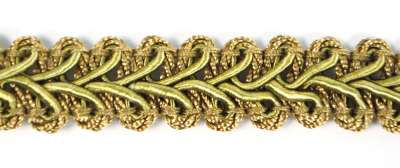 E1901 Khaki Gimp Sewing Upholsterly Trim 1/2