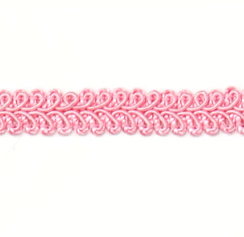 E1901  Pink Mauve Gimp Sewing Upholstery Trim 1/2