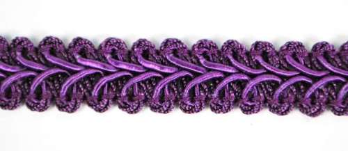RME1901-33 REMNANT Purple Gimp Sewing Upholstery Trim