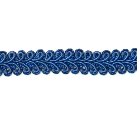 E1901  Royal Blue Gimp Sewing Upholstery Trim 1/2