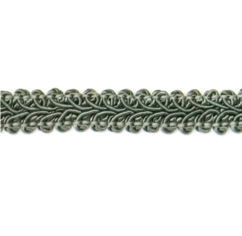 E1901  Sage Green Gimp Sewing Upholstery Trim 1/2
