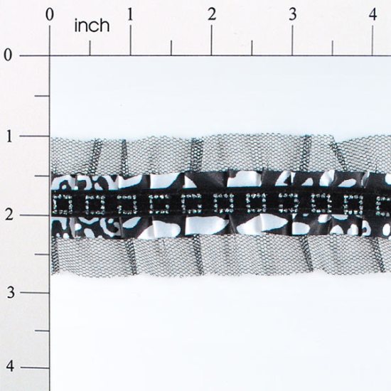 E4457  Black and White Trim 1.75