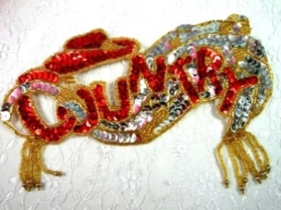 L1C  Country Western Applique  7.5