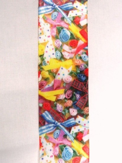 L36 Ribbons & Bow Satin Craft Sewing Ribbon Trim 1-5/8