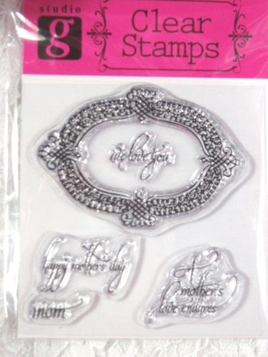 RS22  Clear Stamp Mothers Day Stamp