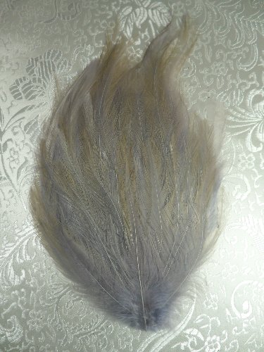 MR002  Silver Feather Pad Applique 7\