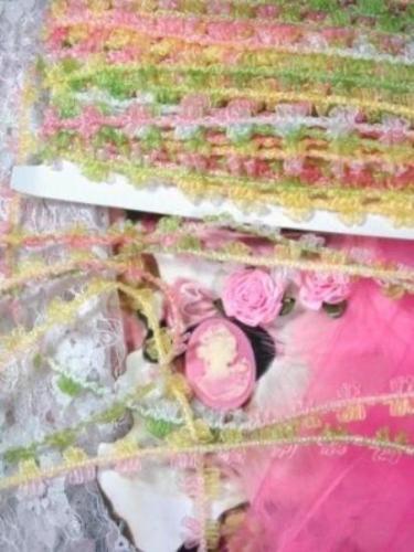 L49  Multicolor Rococo Braid Sewing Trim 1/2\