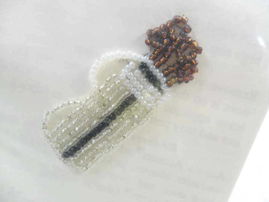 Self Adhesive Golf Applique Beaded Patch Motif Sewing Crafts Supplies 2.5 (LC1869)