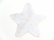 Star Applique Sequin Patriotic Red White Blue Iron On Patch 4" GB773