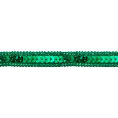 E6172  Holographic Green Sequin Sewing Trim