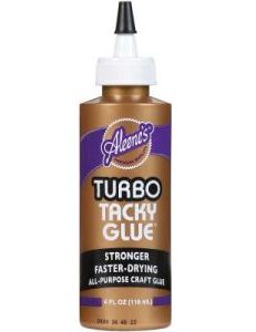 Aleene's Turbo Tacky All Purpose Applique Glue 4 oz.