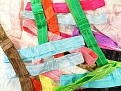 Stretchy Shimmering Baby Headbands Choose from Several Colors .75" (GB660)