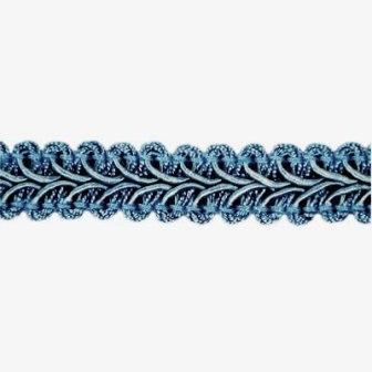 E1901 Vintage Style Blue Gimp Sewing Upholstery Trim 1/2"