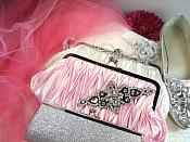Black Backing Black Beaded Crystal Rhinestone Applique Iron-On 6" (JB47)