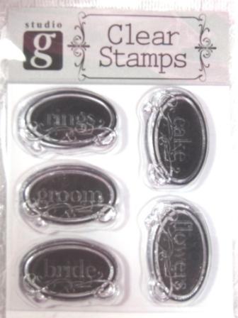 RS15  Clear Stamp Bridal Stamps