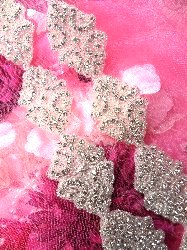 XR131 Baby Cinderella Crystal Rhinestone Beaded Trim